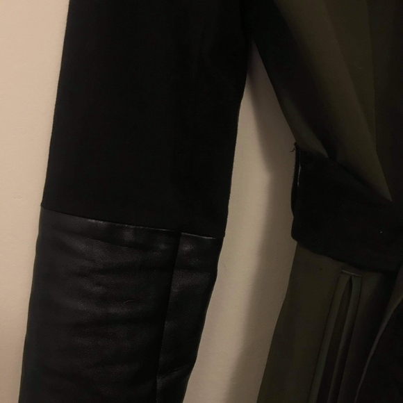 Green geometric jacket - Picture 3 of 3